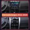 Android 2 Din Car Radio Multimedia Video Player for Lada Largus 2012-2020 With Button Knob GPS Navigation Audio 1+16GB