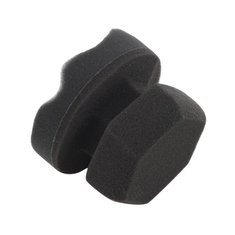 Авто Детейлинг Подушечка для покраски шин Аппликатор для воска Губки Черный 1 шт.