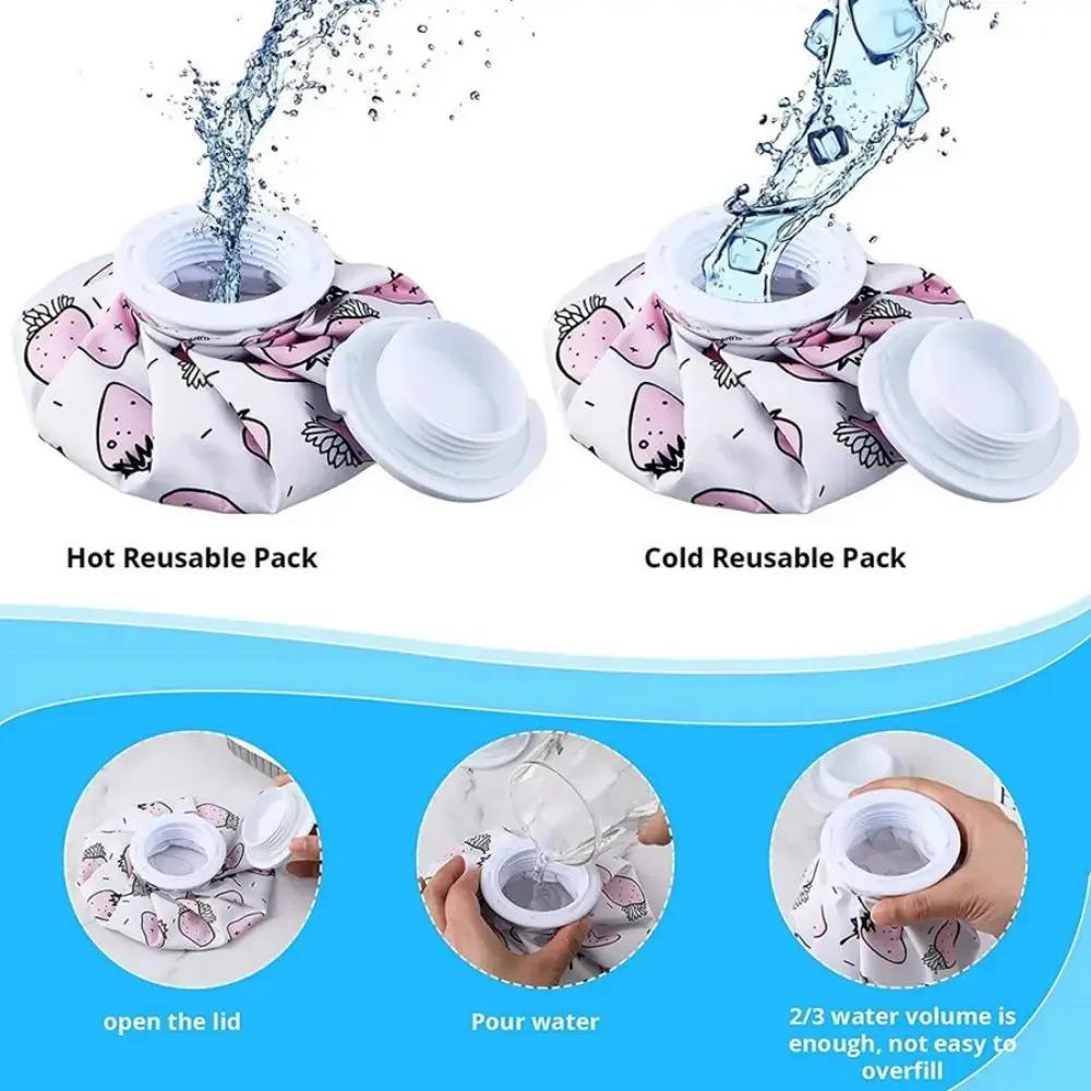 Water Filling Cloth Ice Pack Cartoon Cute Cooling Ice Pack Cold And  Physiotherapy Exercise Physical Cooling Cloth Ice Pack