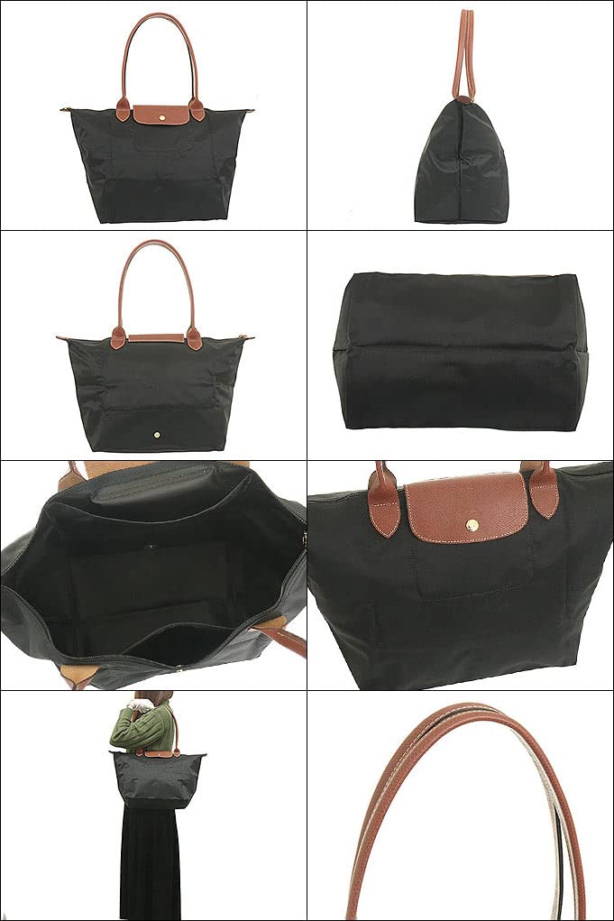 Сумка L1899 089 Noir Le Pliage Original сумка через плечо из переработанного холста L [Longchamp] (Сумка) Женский [Бренд] [Продукт]