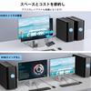 USB KVM-переключатель с 2 входами HDMI и 1 выходом, переключает между 2 ПК и 1 монитором, общий доступ к клавиатуре/мыши/дисплею для 2 ПК, видеовыход 4K@60 Гц