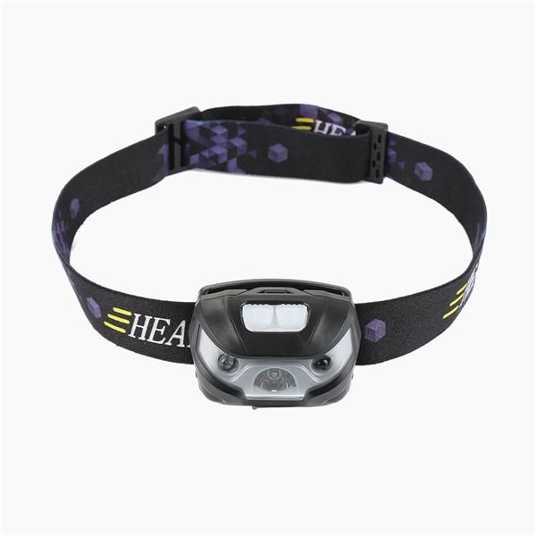 Мини-USB аккумуляторная светодиодная налобная лампа датчик движения тела велосипедный головной свет открытый фонарик