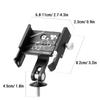 Mobile Phone Holder Bicycle Smartphone Holder Rotating Mobile Phone Clamp