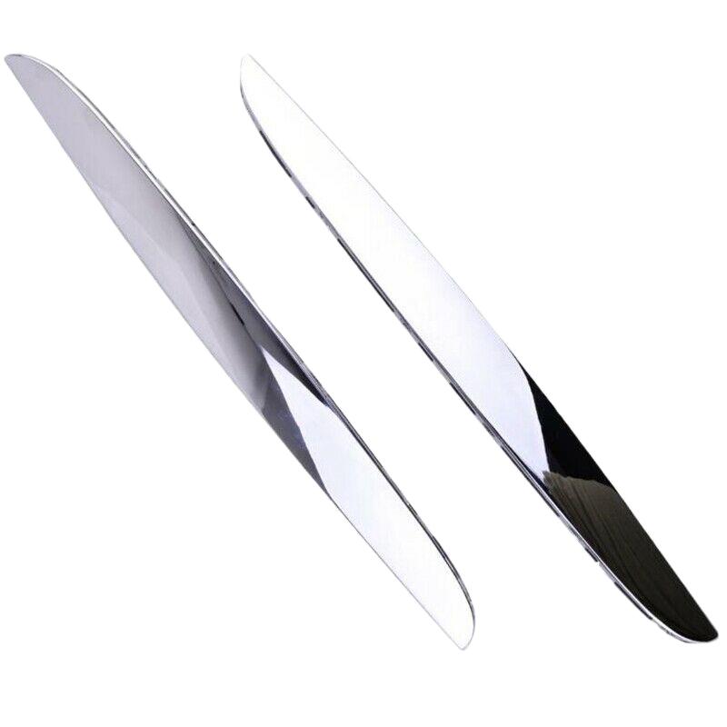 2 шт. передний бампер над решеткой радиатора капот накладка хром ABS 51137117242 для BMW 3 серии E90 E91 2006-2008