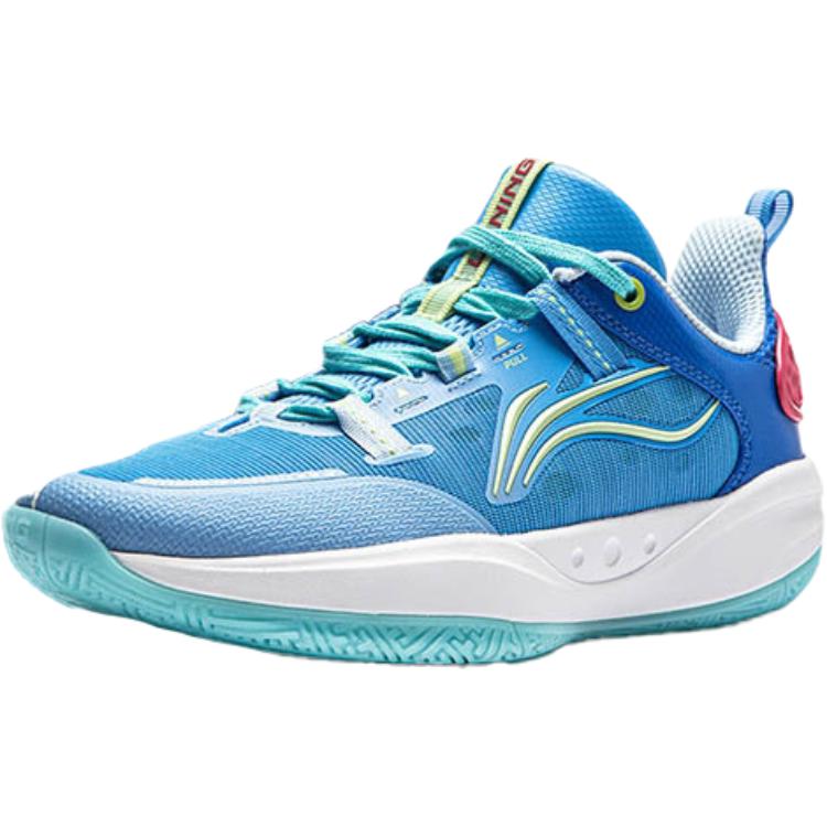 Li Ning Kids Basketball Comfortable Versatile Non-Slip Wear-Resistant Low-Top Basketball Shoes Kids Sneaker YKBU040-19