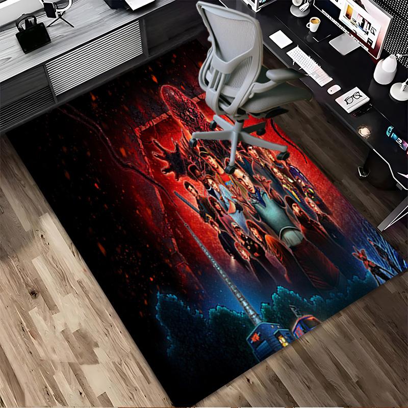 Alien Invasion Living Room Nonslip Area Rug Soft Carpet For Bedroom Game Playroom Sofa Office Home Decor Doormat Christmas Gift C922256