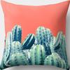 New Creative Home Green Plant Succulent Pillowcase Flower Leaves Car Pillow Cushion