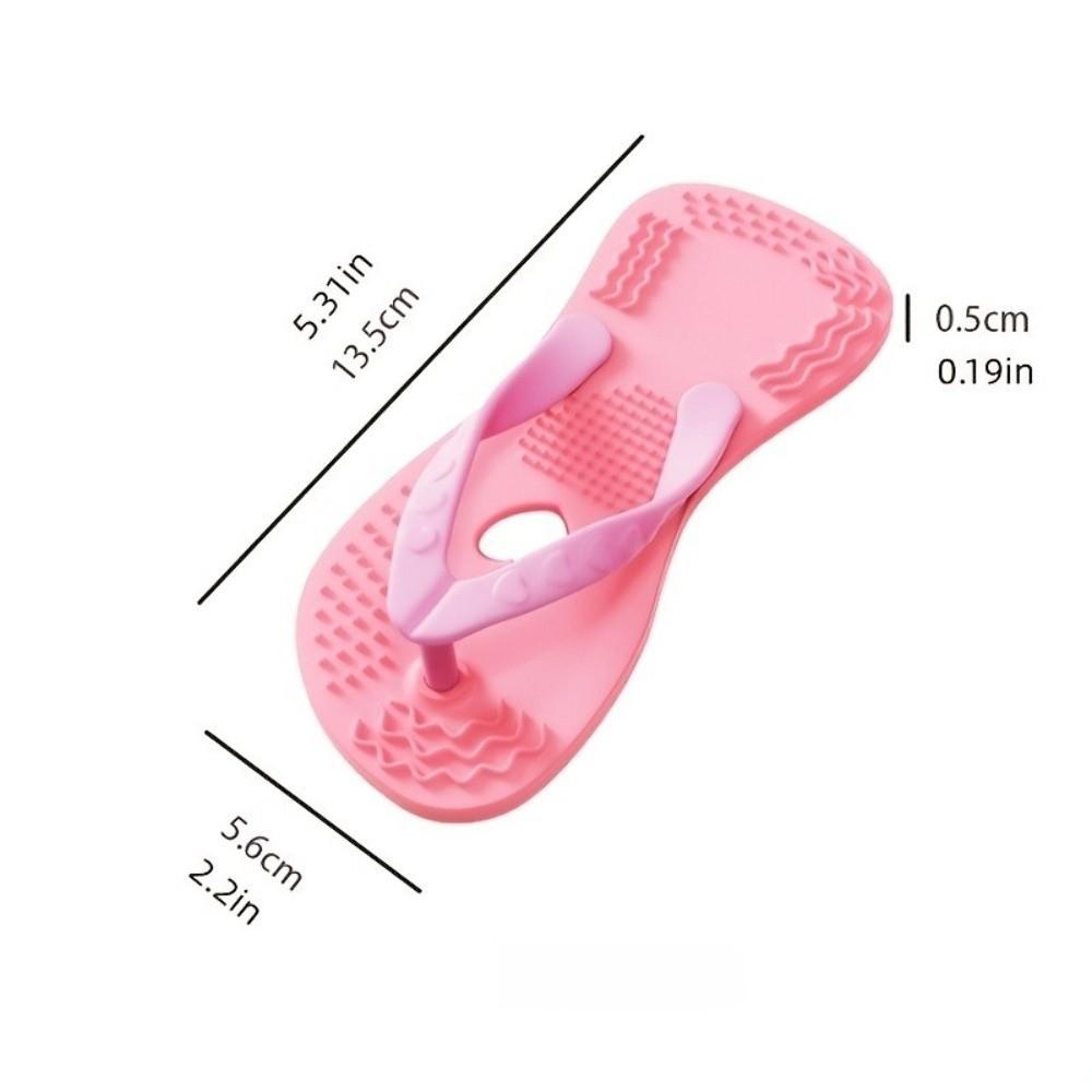 Dog Training Toys Soft Slipper-Shaped Teething Toy Durable Funny Dog Chew Toy Silicone Pet Molar Toy Teeth Cleaning