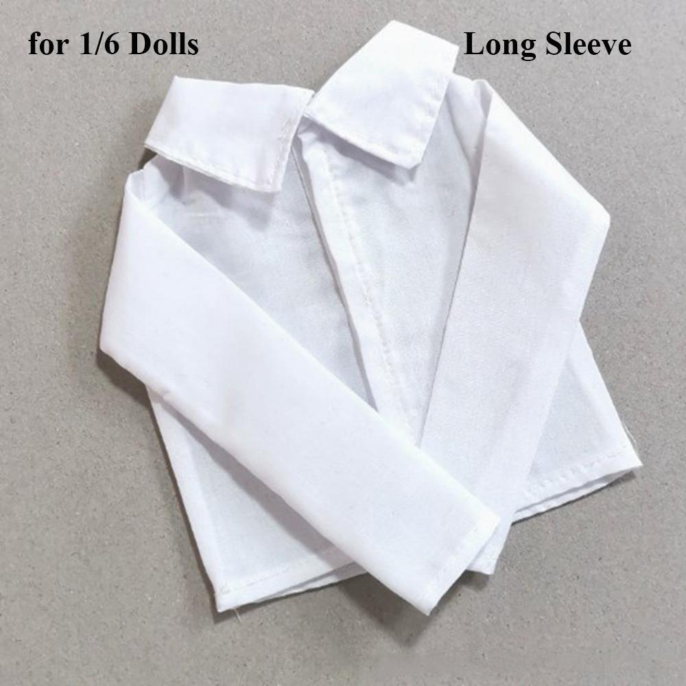 Casual Wears Long Sleeve Shirt for 1/3 1/4 1/6 BJD 30/45/60cm Dolls