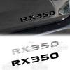 QMV5 Suitable for RX300, RX350, RX500h, RX450h, RX270, RX200t Lexus tail emblem decorative metal letter stickers