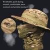 Sunscreen Balaclava Boonie Hat Wide Brim Sun Hat Durable Fishing Cap Full Face Mask Set  Climbing