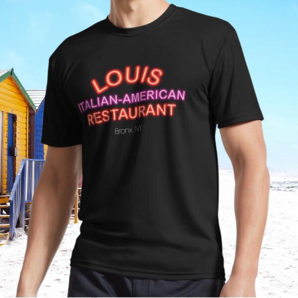 New Louis Italian-American Restaurant Active T-Shirt Funny Size S - 5XL
