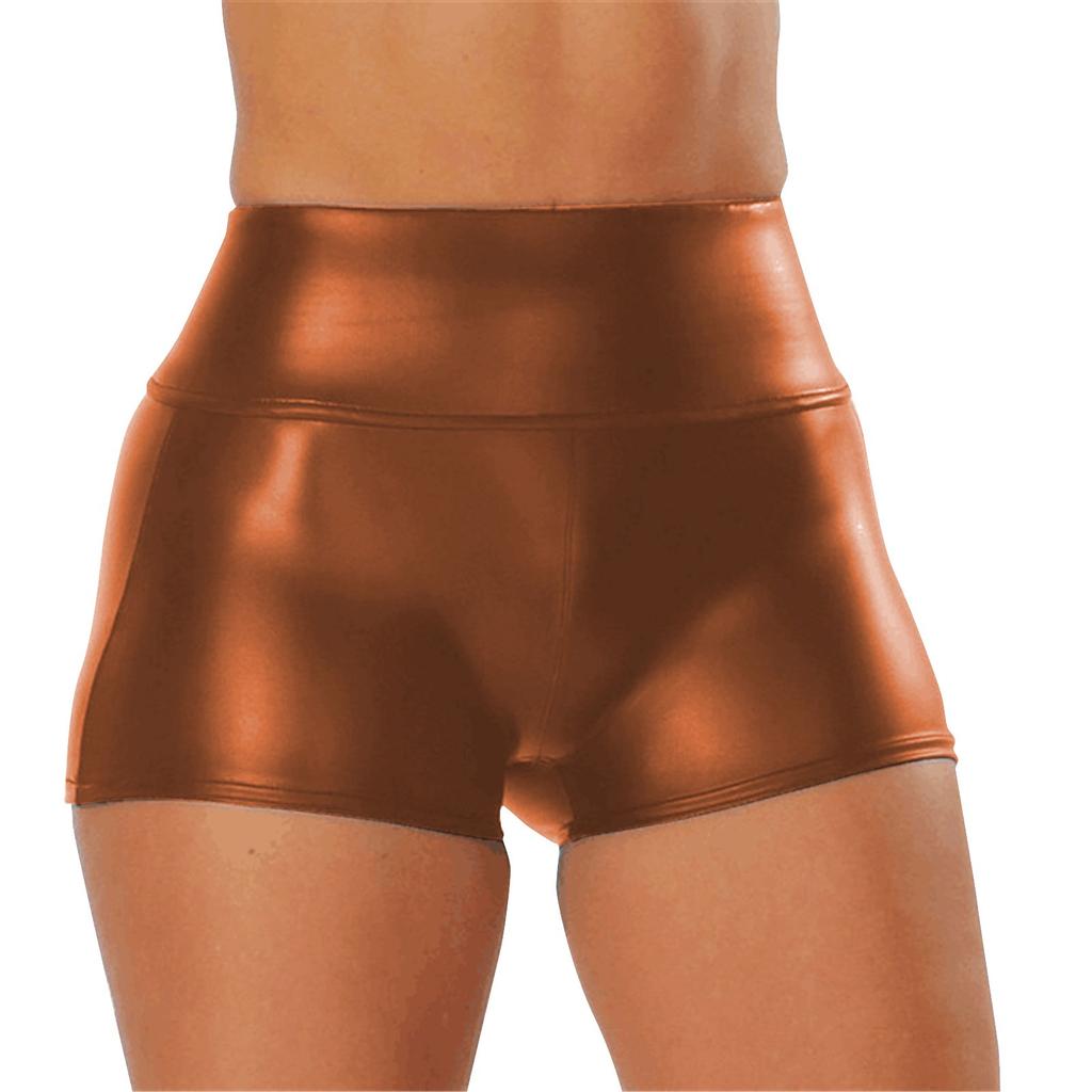 Женские модные сексуальные цветные шорты из искусственной кожи, блузки, шорты