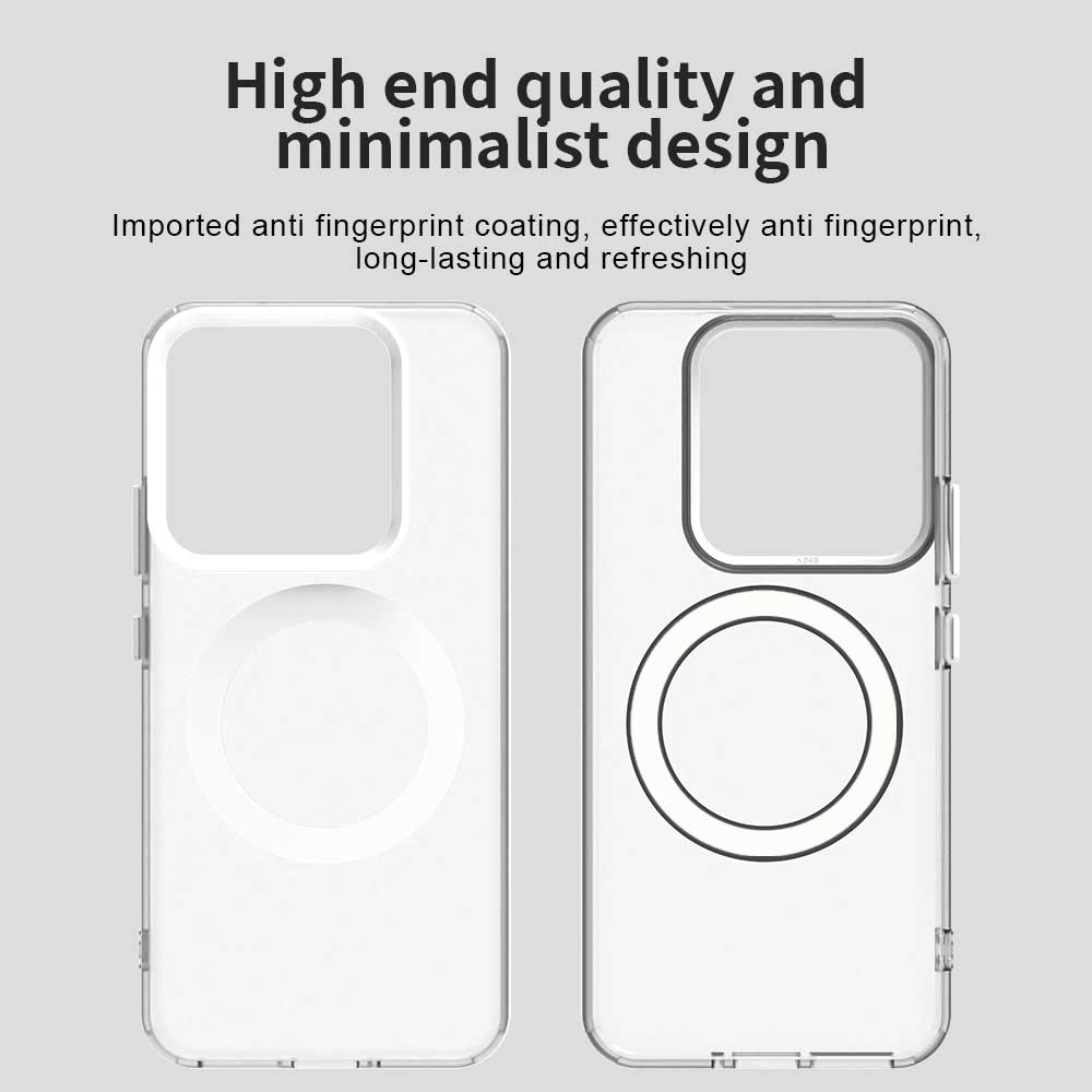 For Xiaomi 14 Pro Case Compatible with MagSafe PC+TPU+PET Anti-Drop Phone Cover
