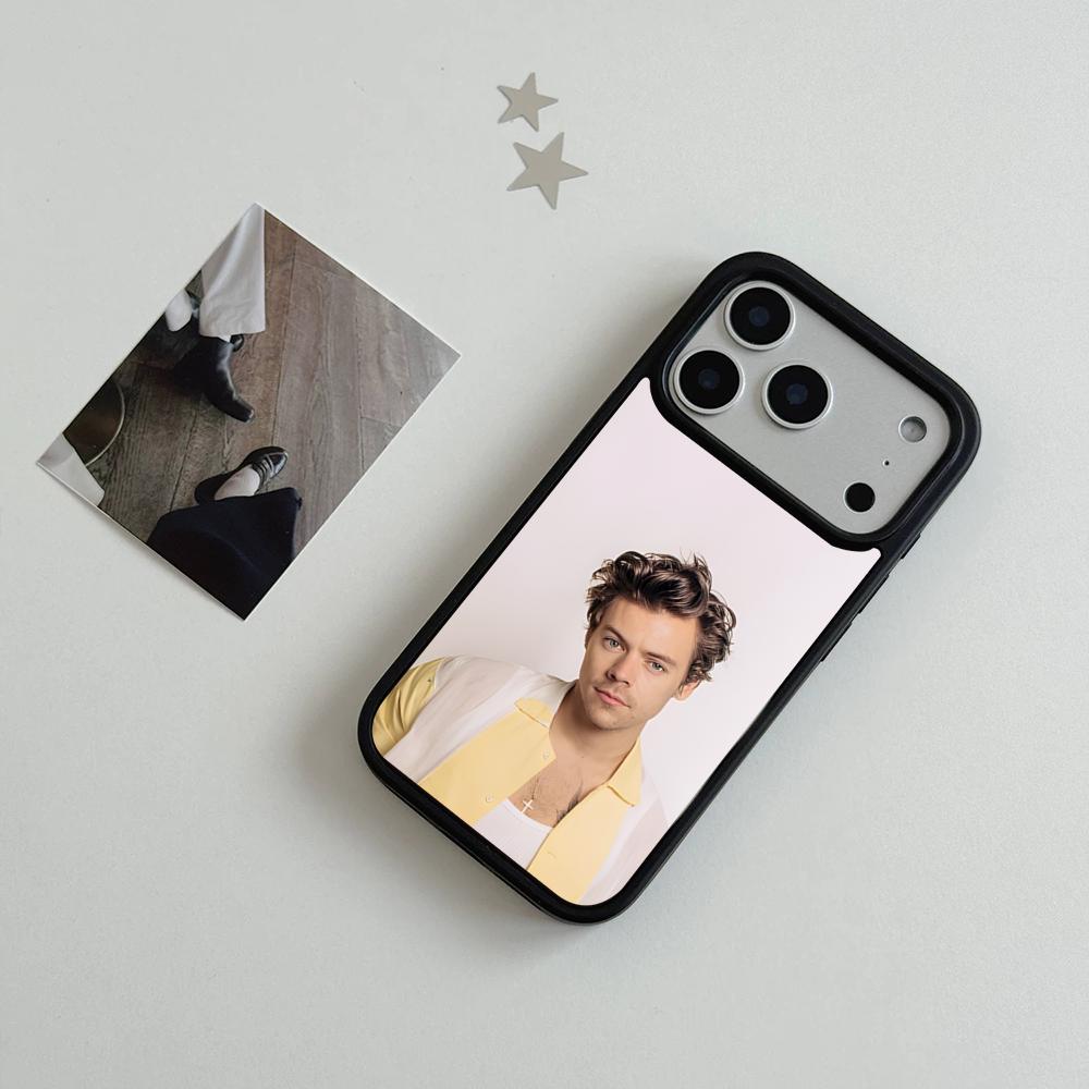 Чехол для телефона H-HaRRy Music Styles Для IPhone 17 Air 16 15 14 Plus 13 12 11 Pro Max Двухцветный Жесткий ПК Модный Защитный Чехол