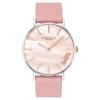 Женские часы Perry Quartz Pink с перламутровым циферблатом и кожаным ремешком 14503244