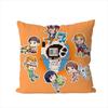 Чехол для подушки Digimon Adventure для автомобиля, дивана, декоративный для дома, двусторонний принт, плюшевая квадратная декоративная подушка, чехол