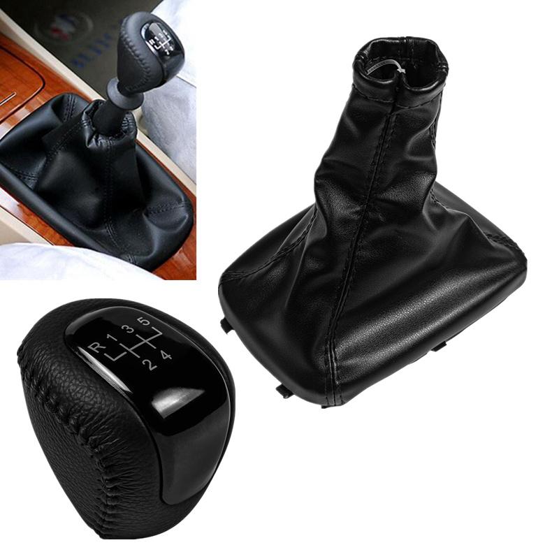 5-ступенчатая кожаная ручка переключения передач, воротник рычага переключения передач, чехол для багажника Buick Excelle 2008-2012