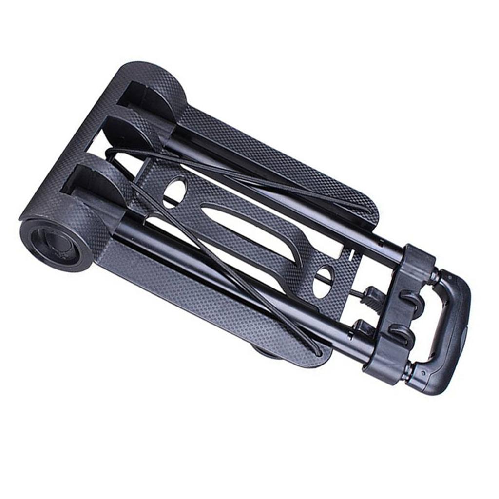Small Folding Hand Truck with 2 Wheels Dolly Luggage Trolley Cart Portable Compact for Carrying