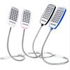 28 светодиодов Лампа для чтения LED USB Книжный свет Сверхяркий Гибкий 4 цвета для ноутбука ПК Компьютера 1 шт.