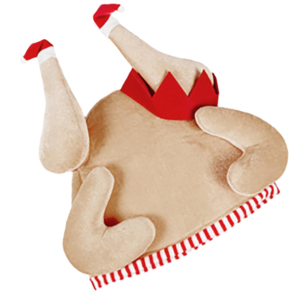 Взрослые Подростки Смешная Стерео Шляпа Индейки Шляпа на День Благодарения Женские Женские Шляпы Карнавальная Рождественская Вечеринка Нарядная Шляпа