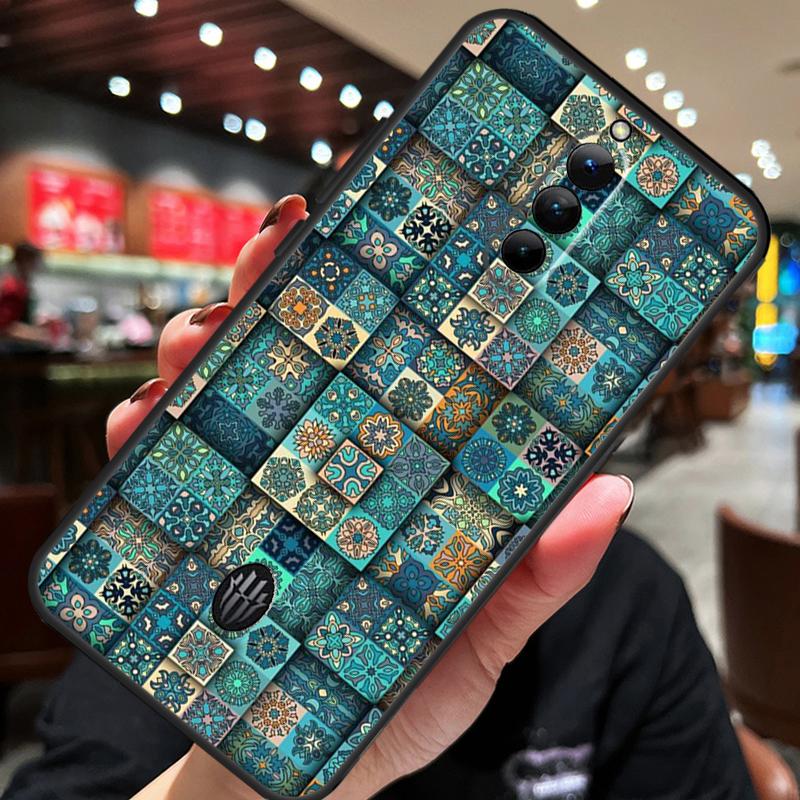 Эстетичный чехол-мозаика в стиле бохо для ZTE Nubia Red Magic 10 Air 7 6S 7S Pro Red Magic 11 10 9 8 8S 9S 10S Pro Plus