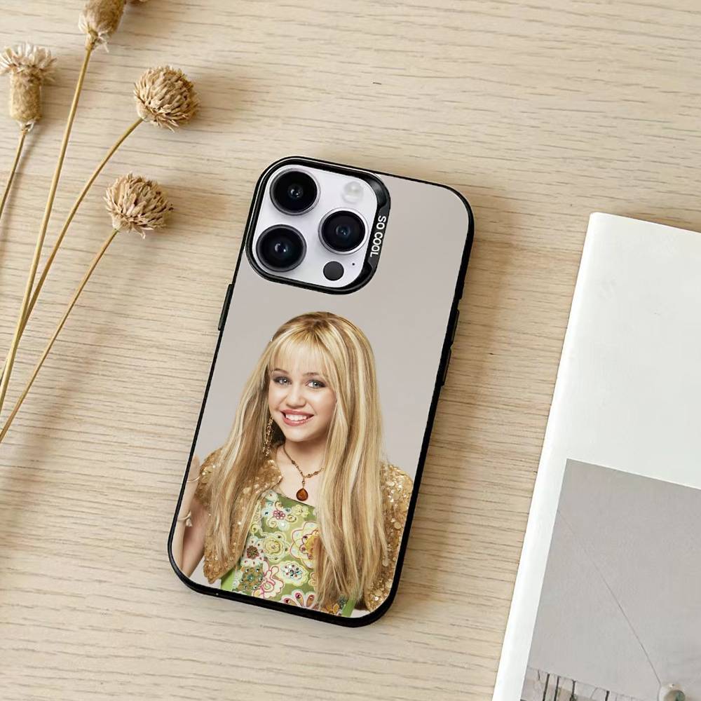 Hannah M-Montana     Phone Case Color Silver Shell For IPhone 17 16 15 14 13 12 11 Pro Max Plus