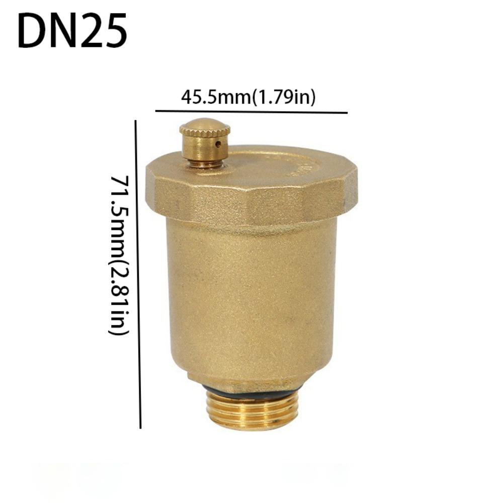 Standard Male Thread Automatic Exhaust Release Valve Brass Air Valve Solar Water Heaters