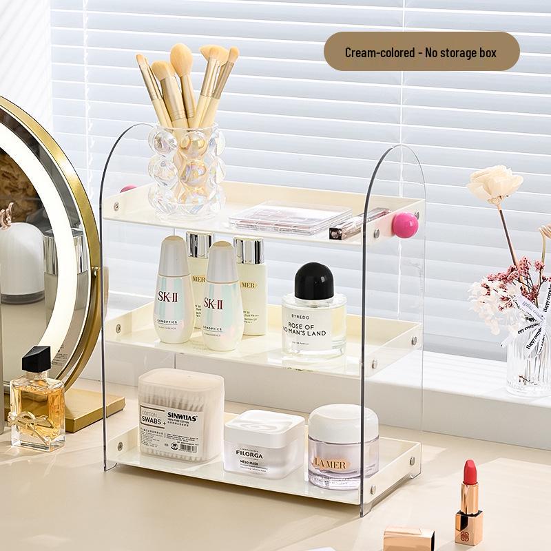 Высококлассная стойка для хранения косметики в китайском стиле для макияжа и средств по уходу за кожей