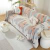 Чехол для дивана Nordic All Season Chenille Striped, жаккардовый декоративный чехол для дивана, полотенце для гостиной, украшение для дома