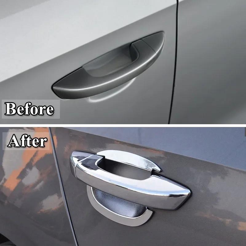 For Volkswagen VW Sharan MK2 7N 2010-2019 ABS Crhrome Door Handle Cover Trim Door Bowl Cover 2011 2012 2013 2014 2015 2016 2017