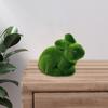 Пасхальный зеленый флокированный пенопластовый шар-имитатор с изображением мха