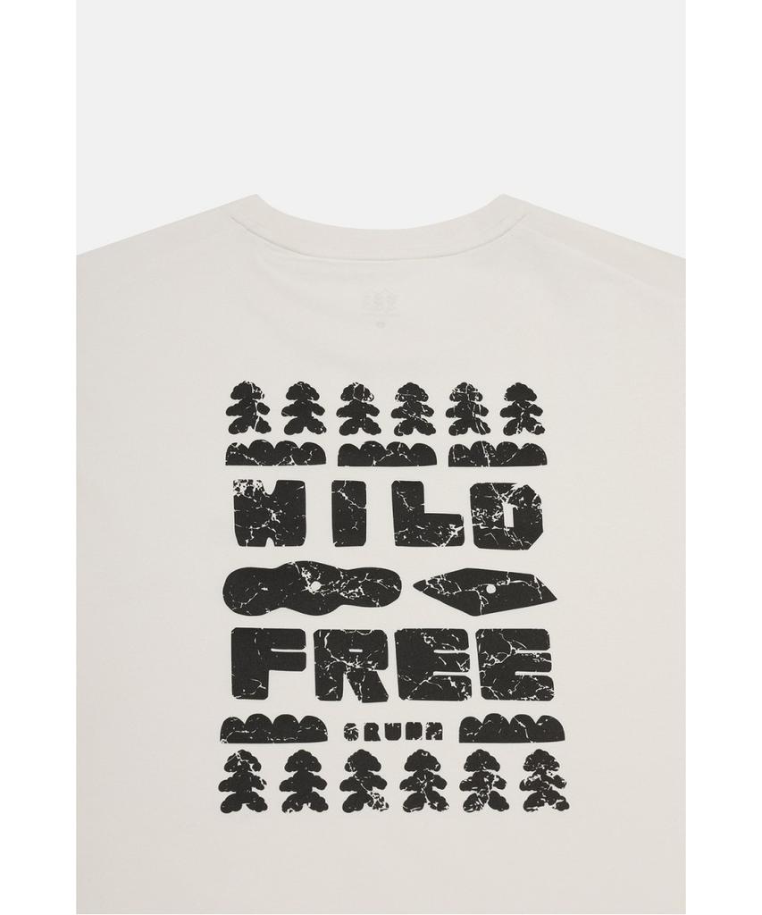 Koolongseupocheu [Ks X Orumm] Унисекс Футболка для боулдеринга Wild & Free Structure Jwtcm26831Cre