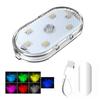 Освещение автомобиля Улучшите атмосферу автомобиля с помощью 7 цветов RGB Автомобильное освещение Самоклеящееся Магнитное Присоска Перезаряжаемое USB