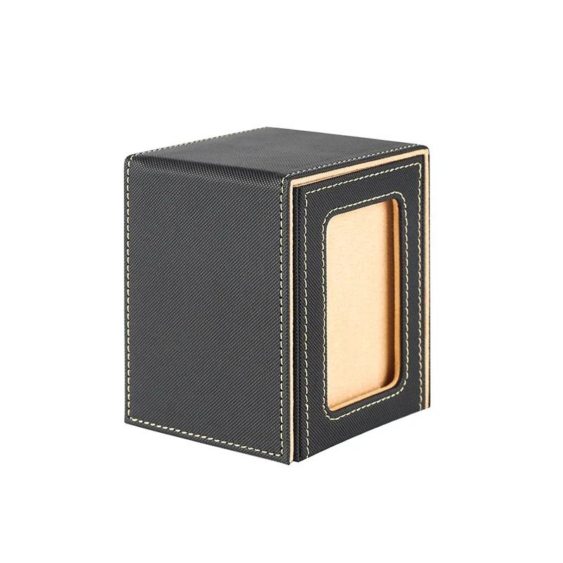 Коробка для коллекционных карточек, прочный и надежный контейнер для хранения карт, коллекционный футляр для игровых карт, вмещает более 100 карт, коробка для хранения