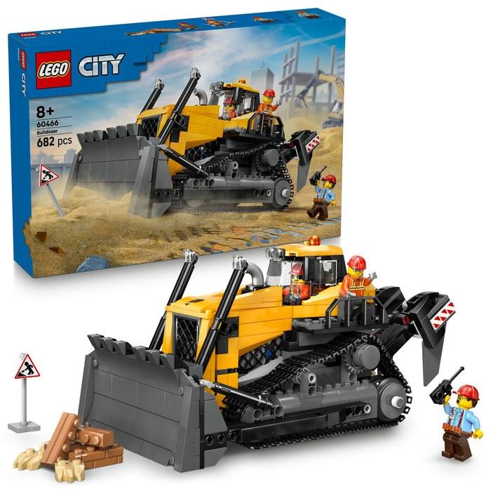 LEGO City Yellow Bulldozer 60466 (Multicolor)