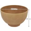 Ishida PC Soup Wood Grain Dishwasher Microwave Made in 67845 Bowl, Finish, Beige, Safe, Safe, Japan,