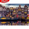 5D Diamond Painting City Kit Full Square New Arrival Diamond Embroidery Landscape Handicraft Art Rhinestone Home Decor