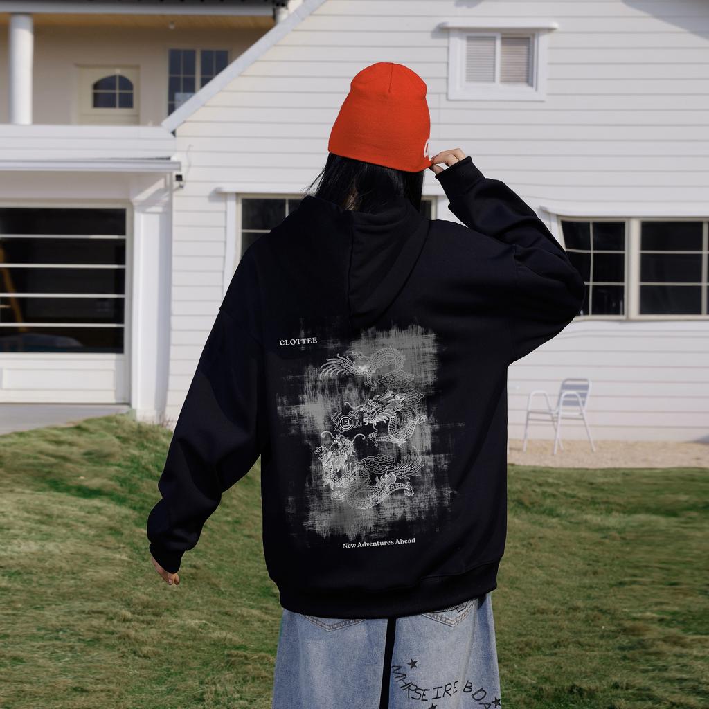CLOT Sweatshirts Unisex Hooded Non Detachable Moderate Straight Fit EL2630120G130116-F3