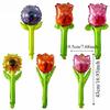 5PCS Tulip Rose Flower Shape Balloons Daisy Sunflower Balloon Bouquet New Rose Balloon  Anniversary