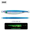 Kingdom Far Casting Sinking Slow Jigging 30g 80mm 60g 100mm Micro Jig Fishing Lure Artificial Saltwater Bass Bait Tackle