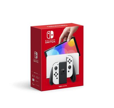 Nintendo Выключатель EL Белый (органическая модель) Joy-Con(L)/(р)