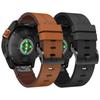 22mm 26mm QuickFit Leather Strap For Garmin Instinct 3 50mm 45mm Strap For Garmin Instinct 2 Solar 2X E Bracelet Genuine Strap