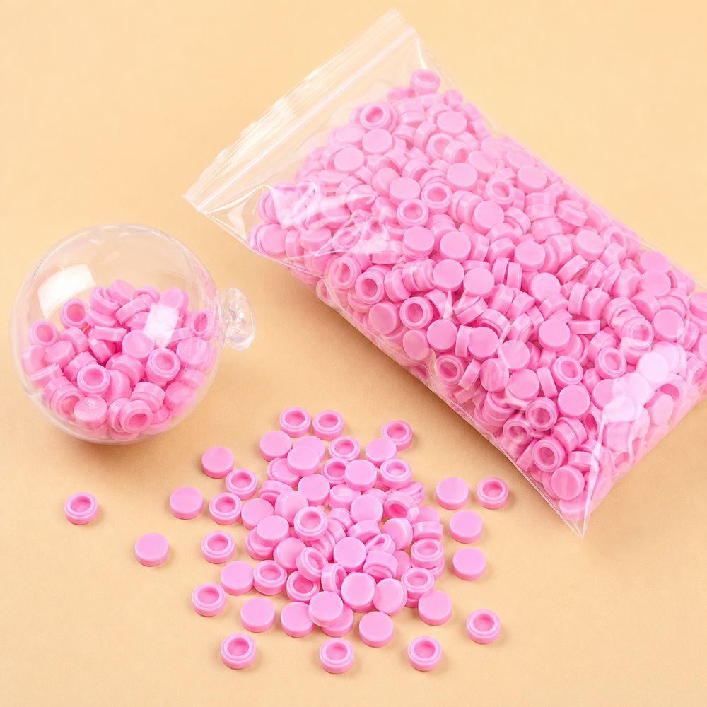 Smooth Surface Craft Filler Pellets Round Shape Squeeze Ball Fillers Sensory Toy Making