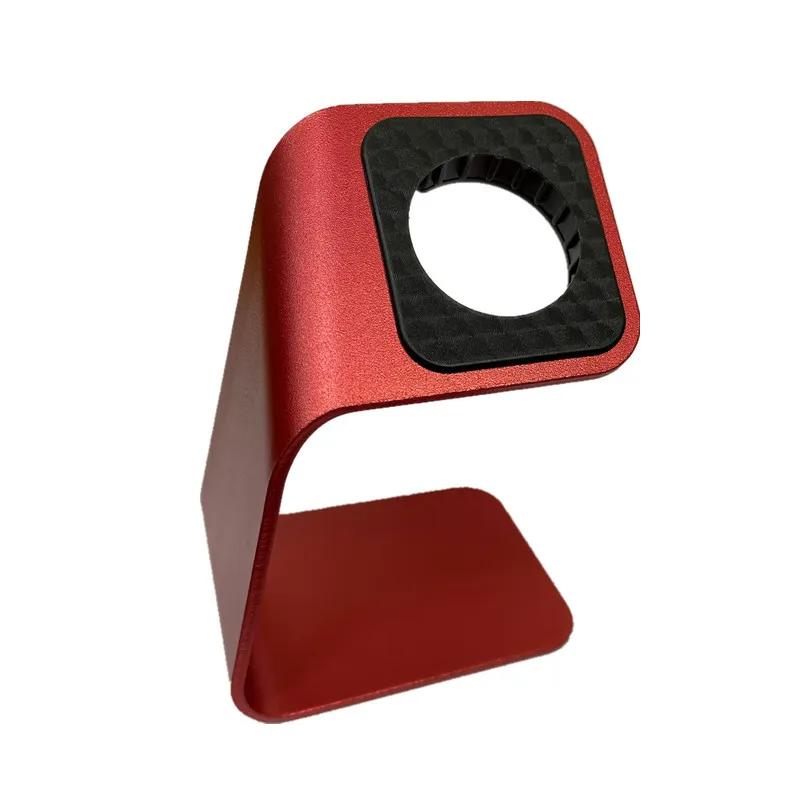 Aluminum Alloy Desktop Watch Wireless Charger Stand Base for Apple Watch Charge Base Mount Non-slip for iWatch Charging Holder