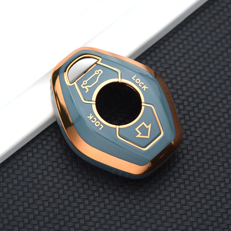 Чехол для ключей из ТПУ, защитный чехол, держатель для брелка для BMW 3, 5, 7 серии, E38, E39, E46, E83, M5, 325i, X3, X5, Z3, Z4, аксессуары