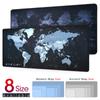 New World Map Speed Locking Edge Large Natural Rubber Mouse Pad Waterproof Game Desk Mousepad Keyboard Mat for Warcraft Dota LOL