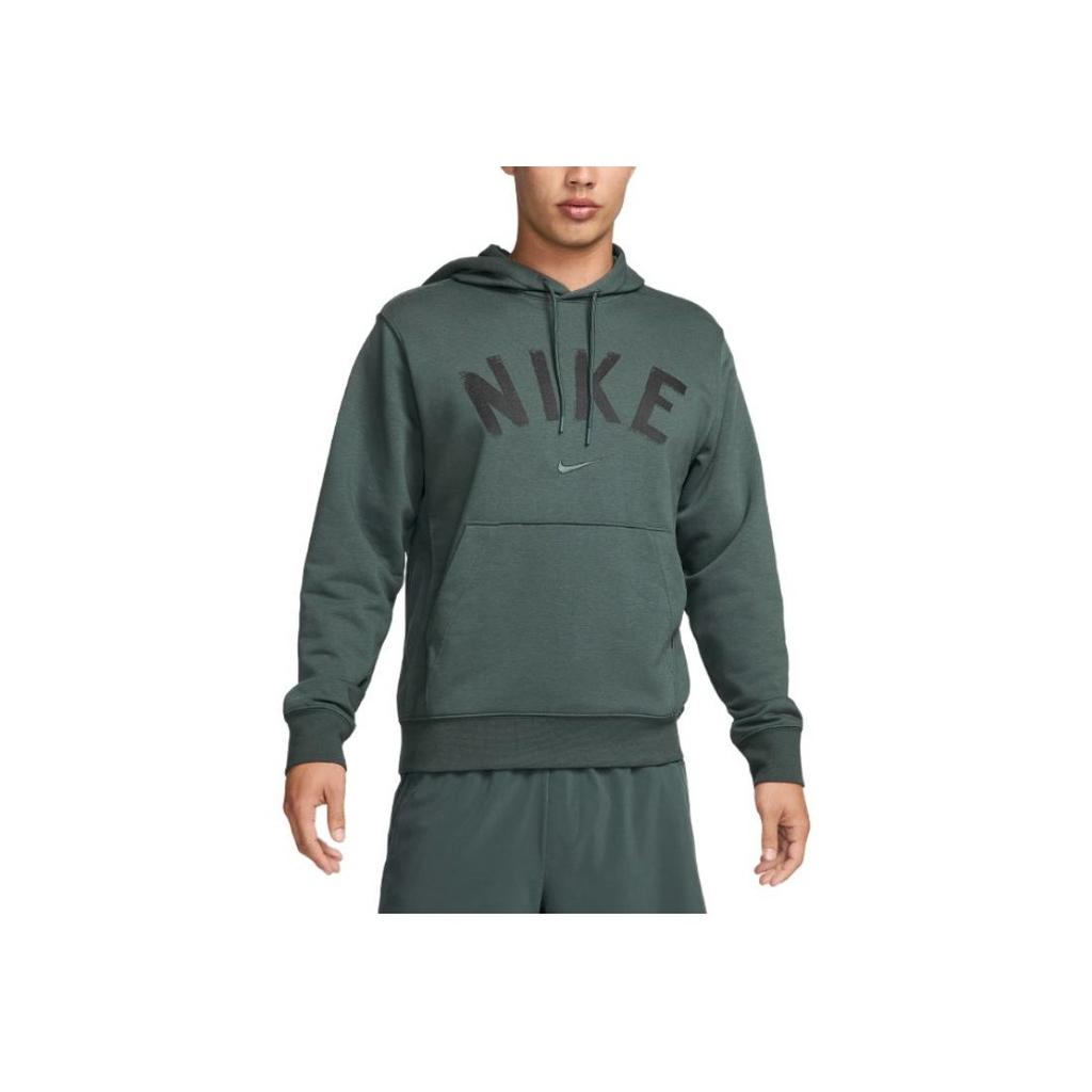 Nike Свитшот с капюшоном и длинным рукавом с логотипом Мужские свитшоты Зеленые FV9920-338