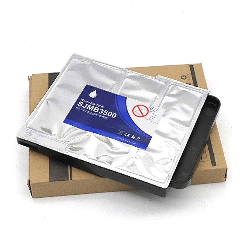 SJMB3500 Ящик для обслуживания C33S020580 Резервуар для отработанных чернил для Epson ColorWorks TM-C3500 TM-C3510 TM-C3520 TM C3500 C3510 Принтер этикеток
