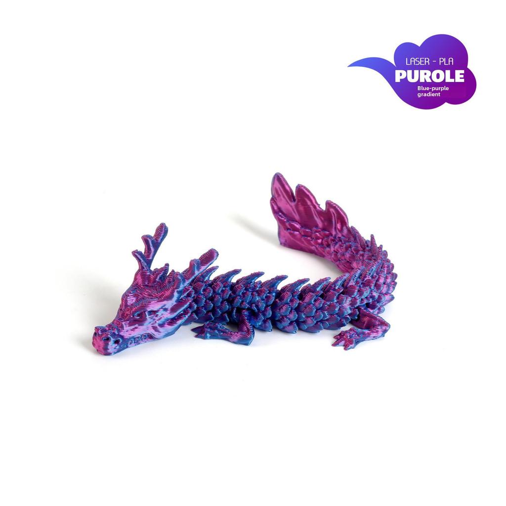 3D Яйцо китайского дракона ручной работы с крыльями - Креативное украшение, игрушка, ремесло